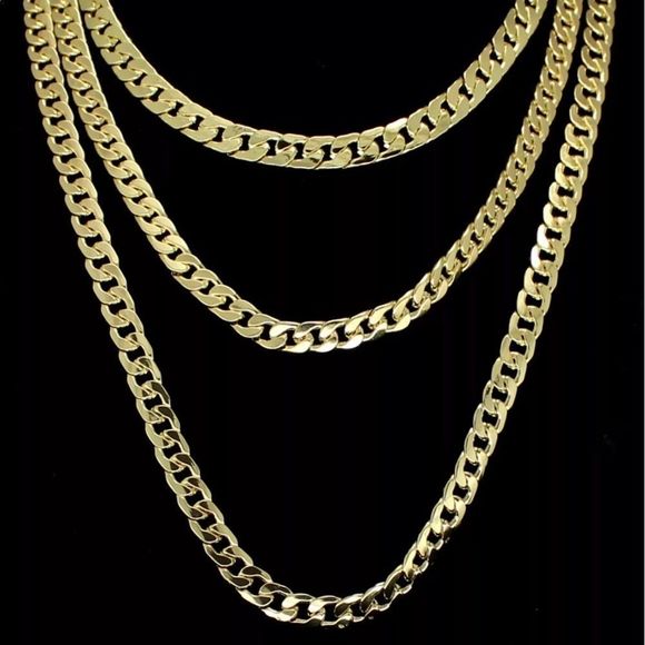 14k 3 PC Chain Set 26” 28” 30